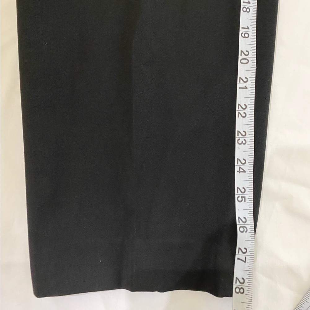 🆕Talbots Petite Black Classic Fit‎ High Rise Straight Leg Stretch Trousers 14W - Picture 8 of 9